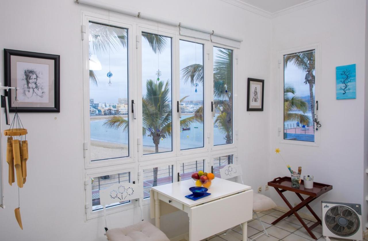 Mariposa Blanca, Apartamento En 1ª Linea De Playa 大加那利岛拉斯帕尔马斯 外观 照片