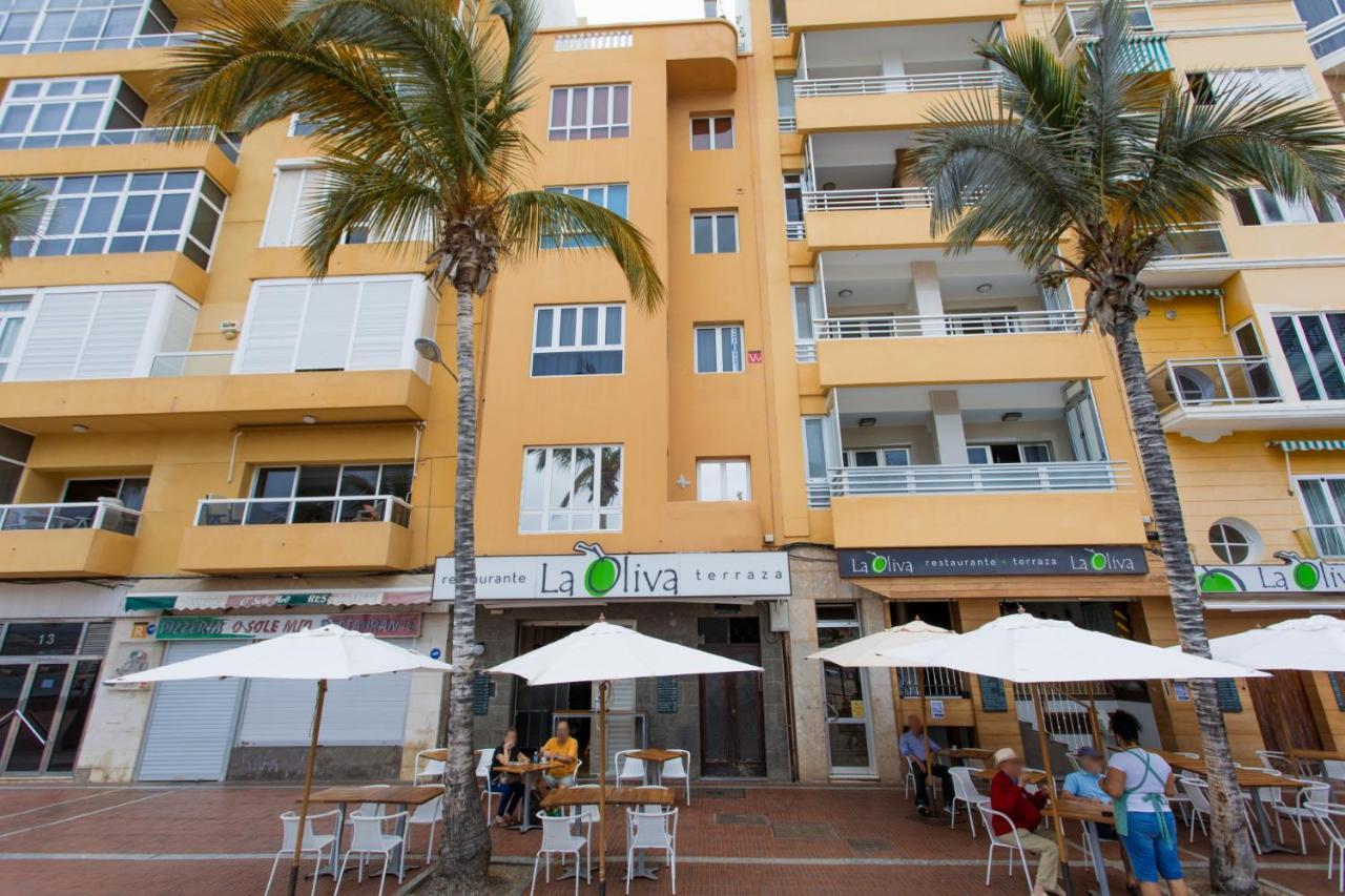 Mariposa Blanca, Apartamento En 1ª Linea De Playa 大加那利岛拉斯帕尔马斯 外观 照片