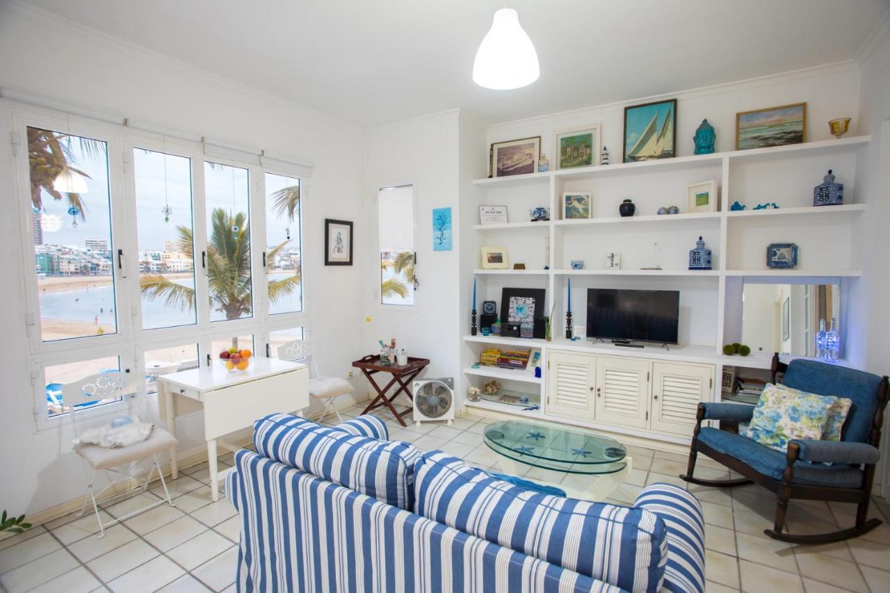 Mariposa Blanca, Apartamento En 1ª Linea De Playa 大加那利岛拉斯帕尔马斯 外观 照片