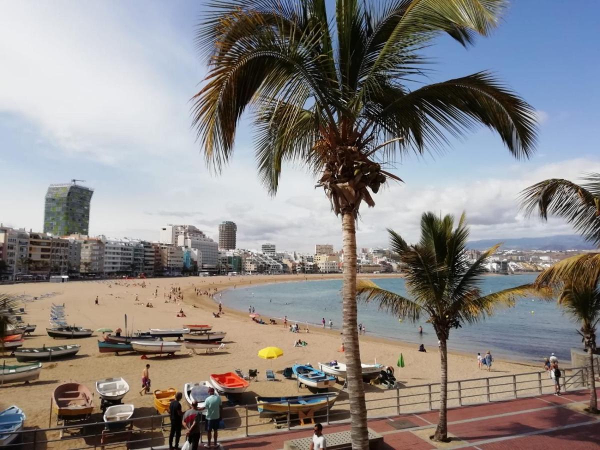 Mariposa Blanca, Apartamento En 1ª Linea De Playa 大加那利岛拉斯帕尔马斯 外观 照片